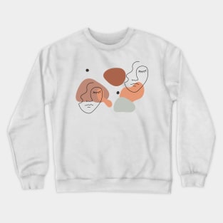 Faces Crewneck Sweatshirt